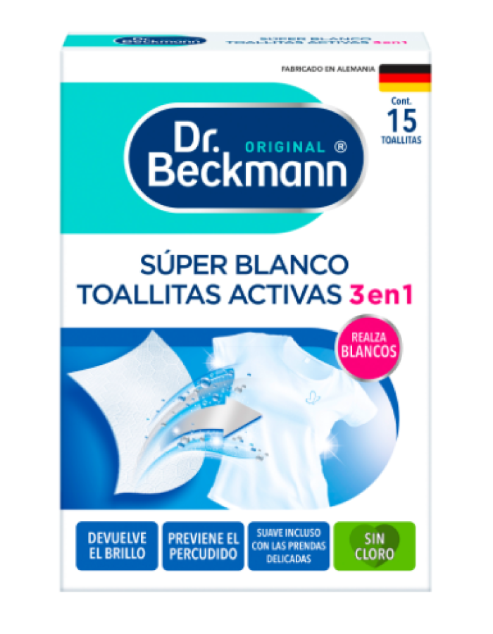 Súper Blanco Toallitas