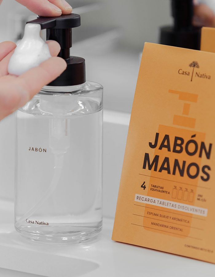 KIT INICIAL JABON DE ESPUMA MAS RECARGA